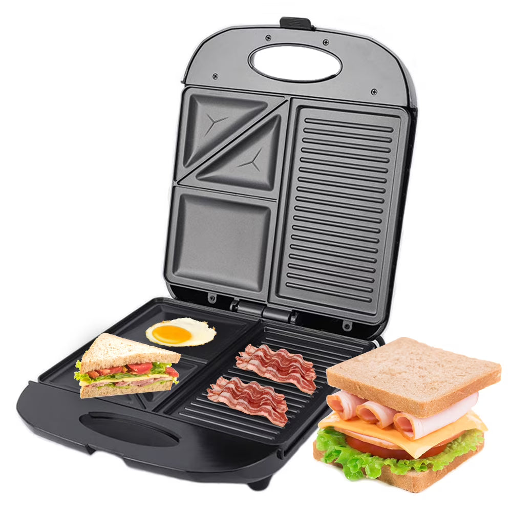 1400W Non-Stick 3in1 Waffle Maker U155451