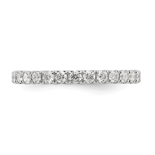 14K White Gold Eternity Diamond Ring J6117