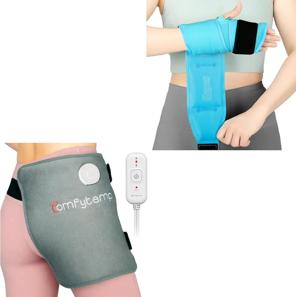 Hip Heating Pad and Wrist Ice Pack Wrap D944