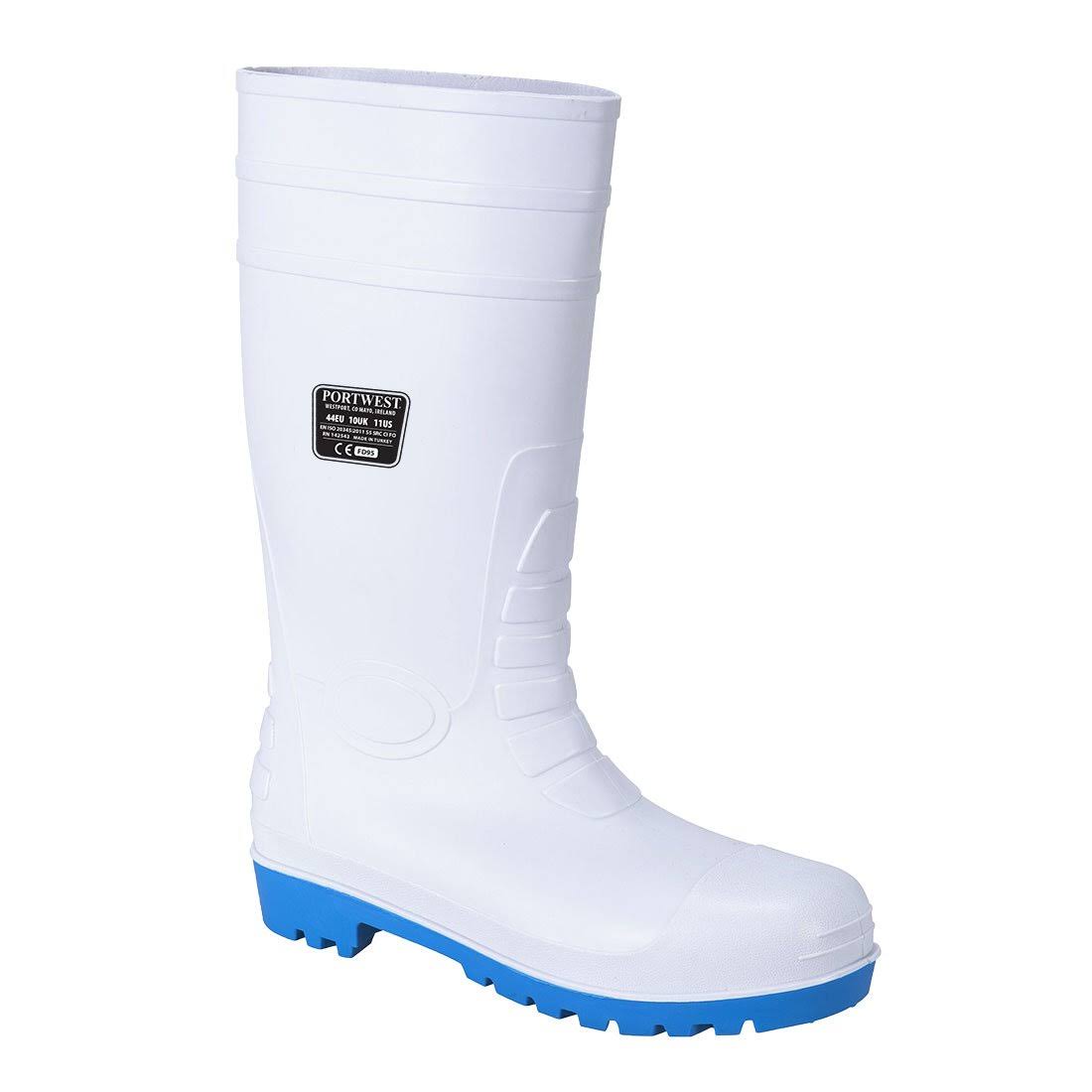 White Wellington Safety Boots X856671