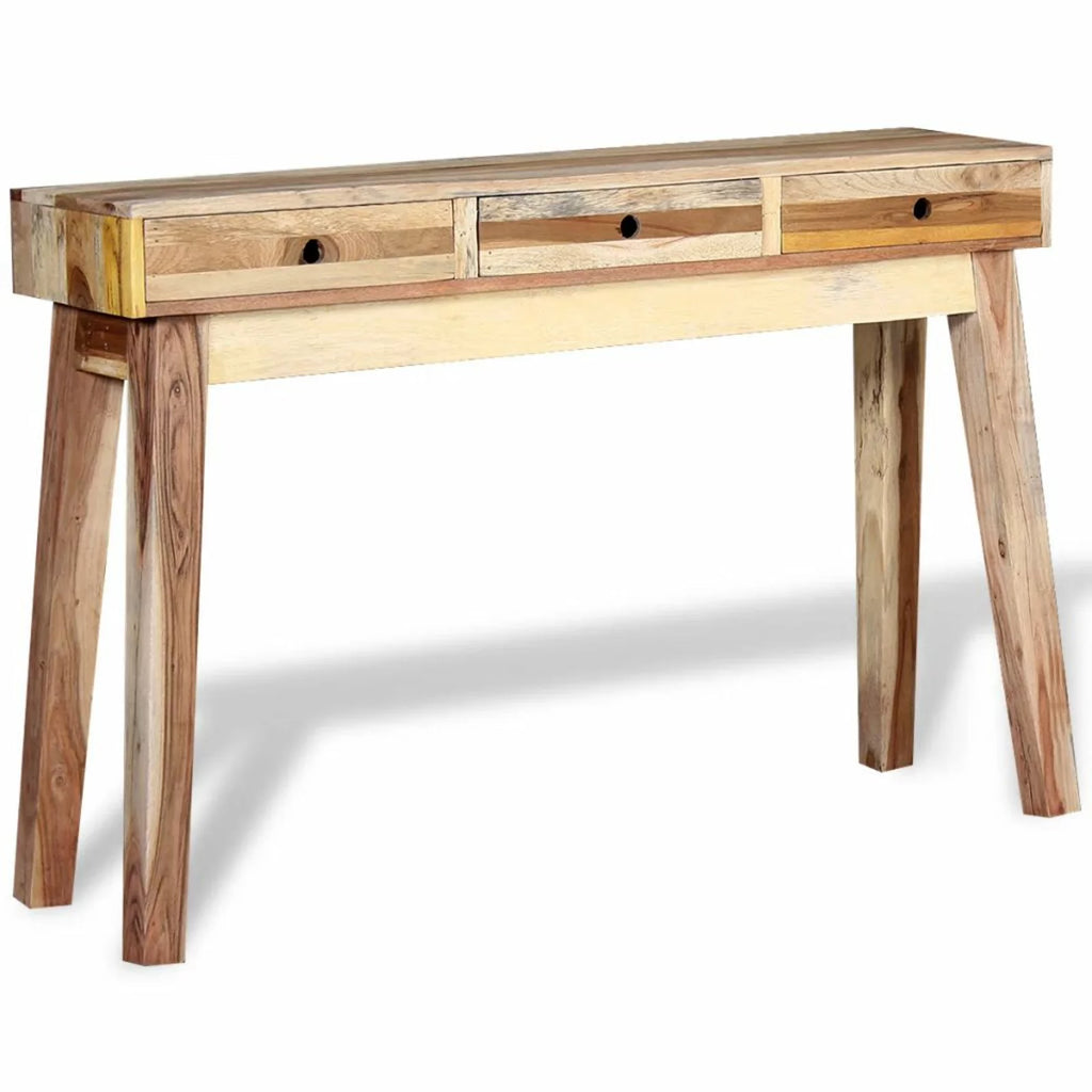 Solid Reclaimed Wood Console Table R69537