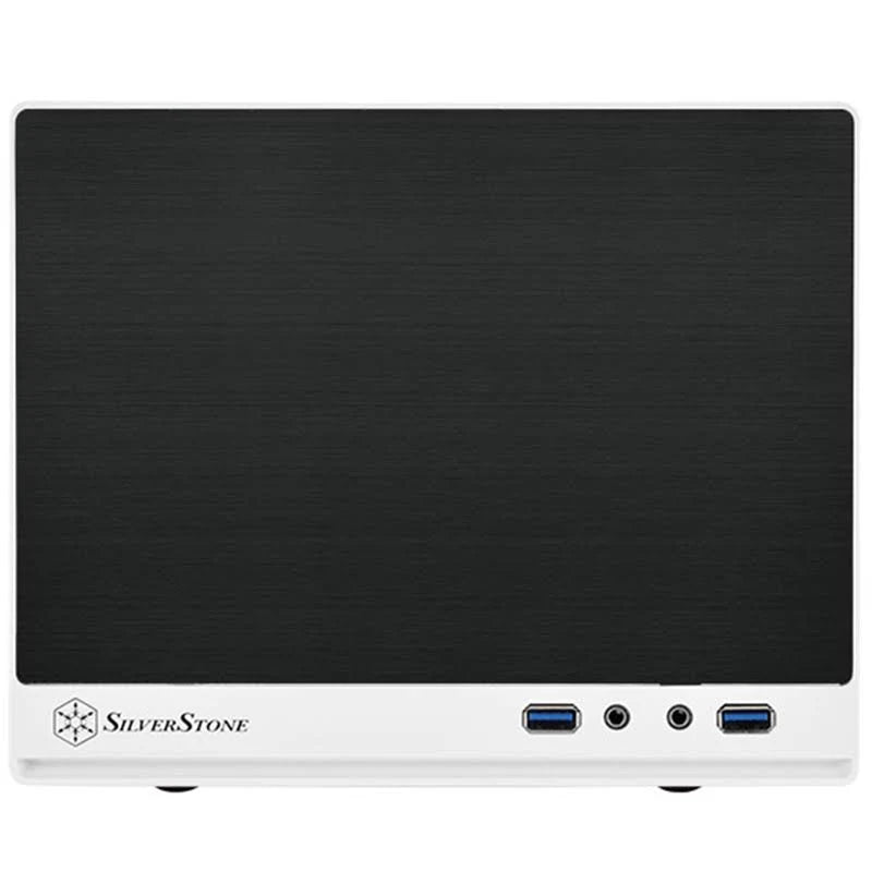 Mini-DTX Small Form Factor Computer Case Black/White Q6863