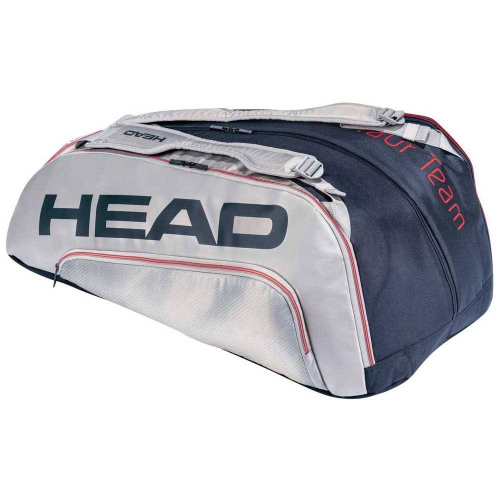 Navy Silver 12 Pack Tennis Bag V75831