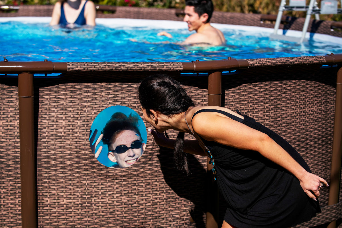 Round Power Steel Frame Above Ground Pool Z27681