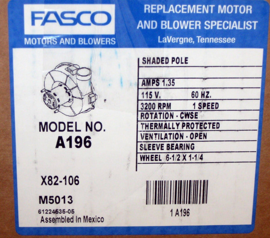 Specific Purpose Blowers N56162