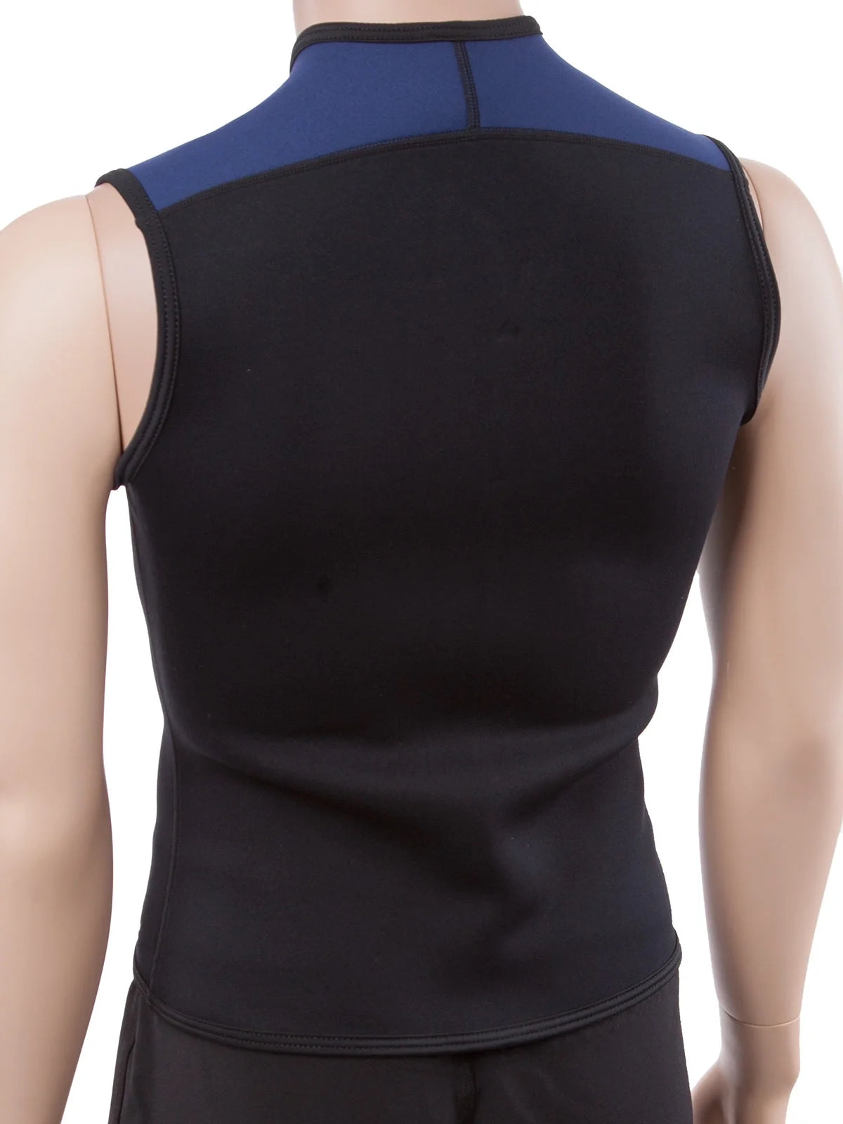 2.5mm Zip Front Sleeveless Wetsuit Vest XS Black/navy O3767