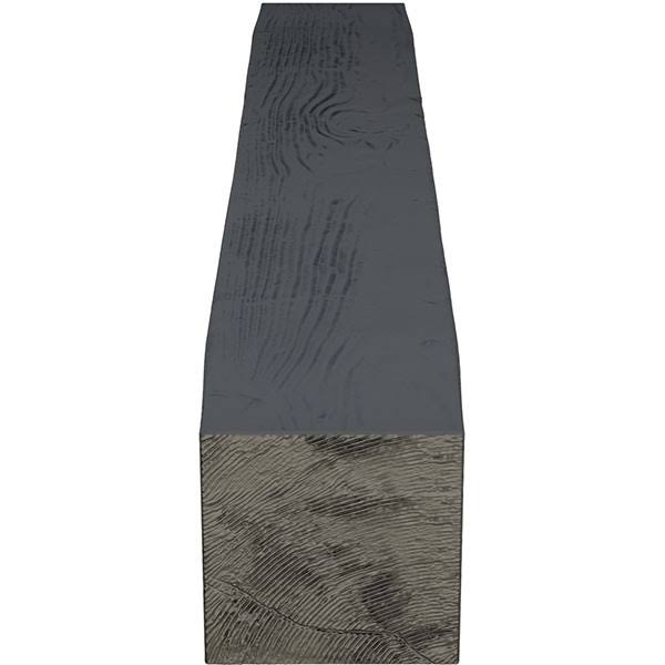 Sandblasted Faux Wood Fireplace Mantel Y83731