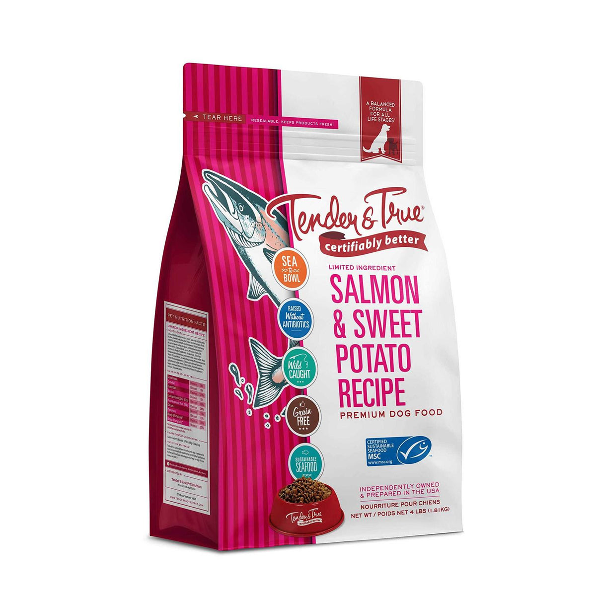 Salmon & Sweet Potato Recipe Dog Food J747531