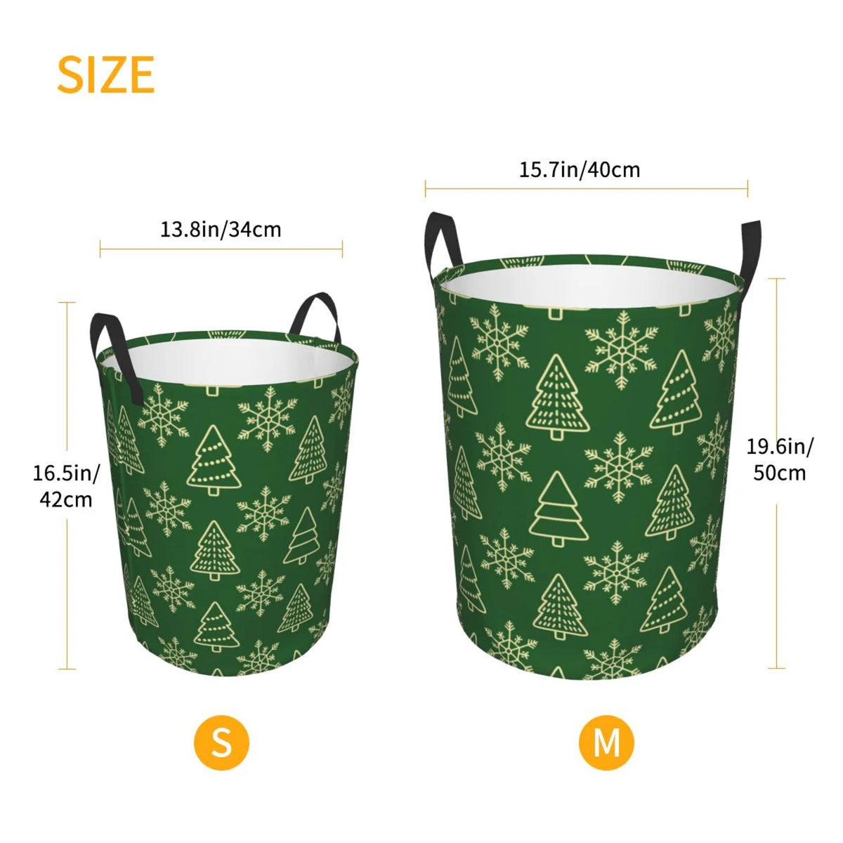 Waterproof Foldable Laundry Hamper with Handles Y197