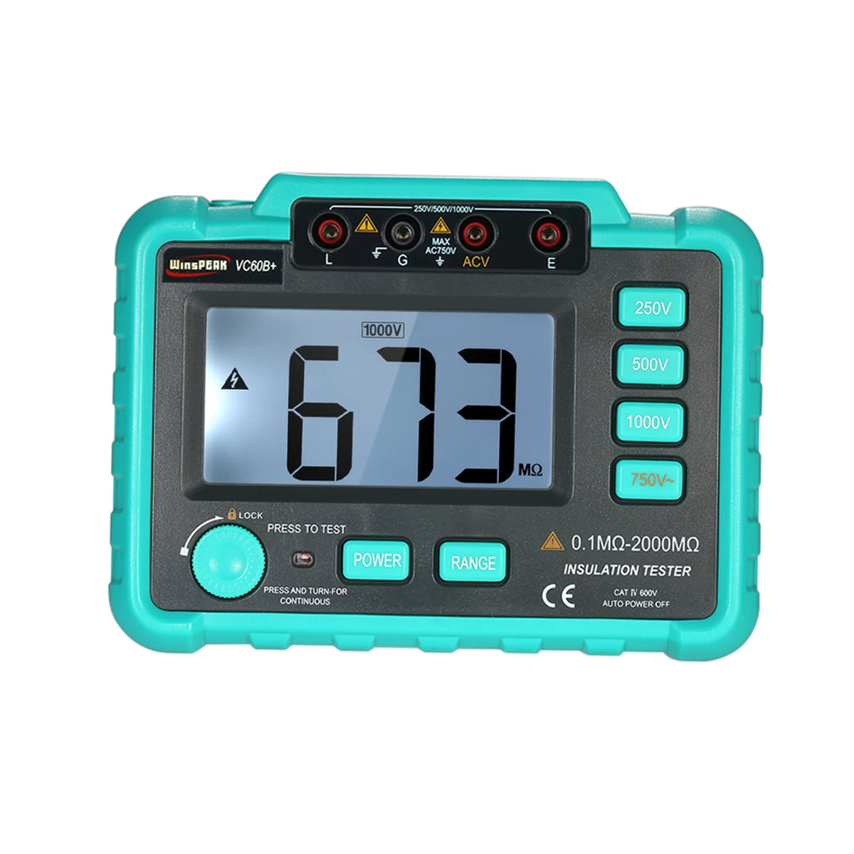 Insulation Resistance Tester Megohm Meter R623