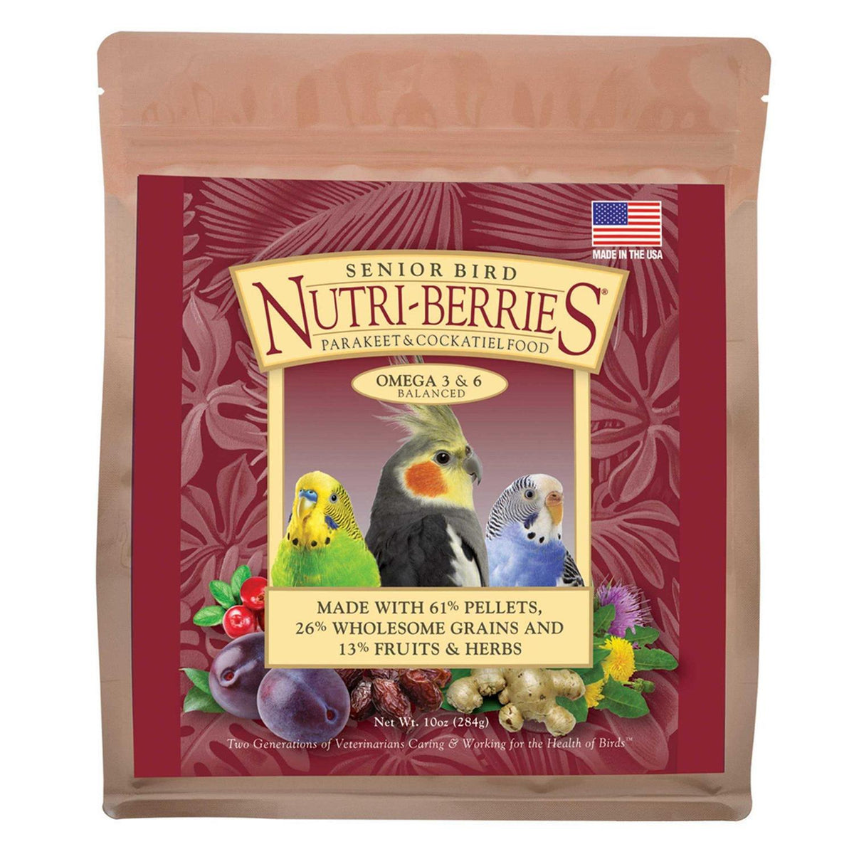 Senior Bird Nutri Berries Parrot Food G145