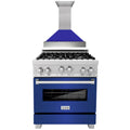 30 Gas Range and Range Hood Appliance Package J705