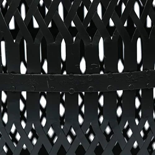Black Natural Side Table L554