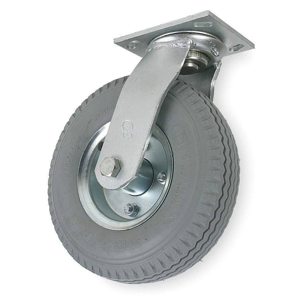 Pneumatic Swivel Plate Caster 350 lb R94816