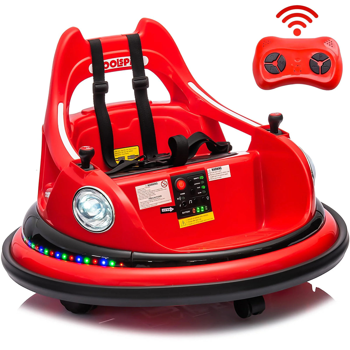 12V Battery Powered Bumper Car Ride on with Remote Control Q6913
