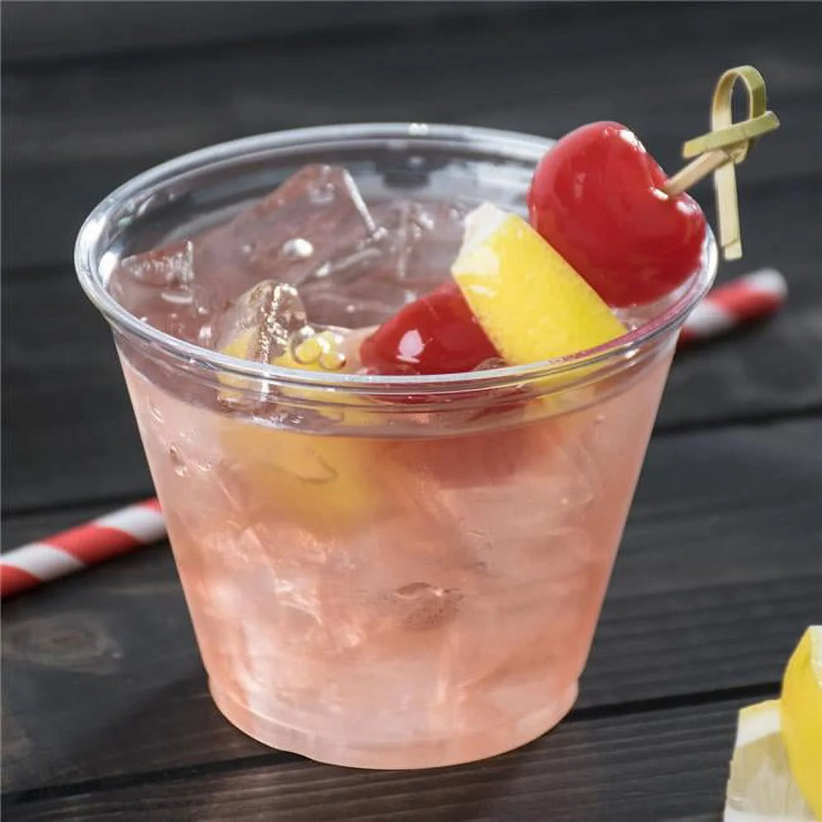 9 oz Clear PET Plastic Cup Case of 1000 R154582