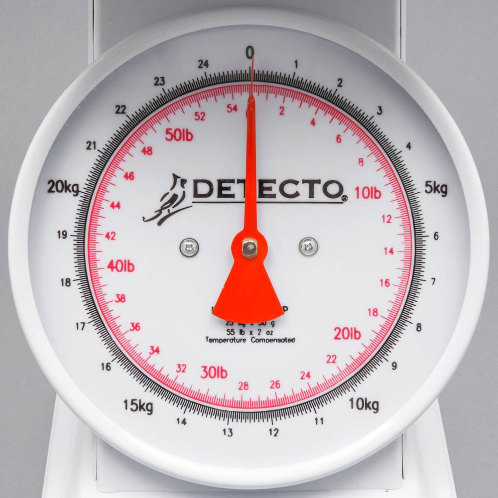 Dual Reading Metric Dial Scale, 25 kg Capacity O7544