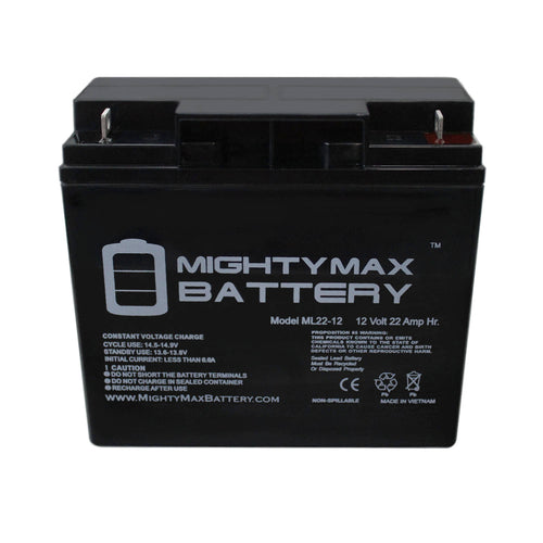 12V 22Ah SLA Battery 4 Pack J85896