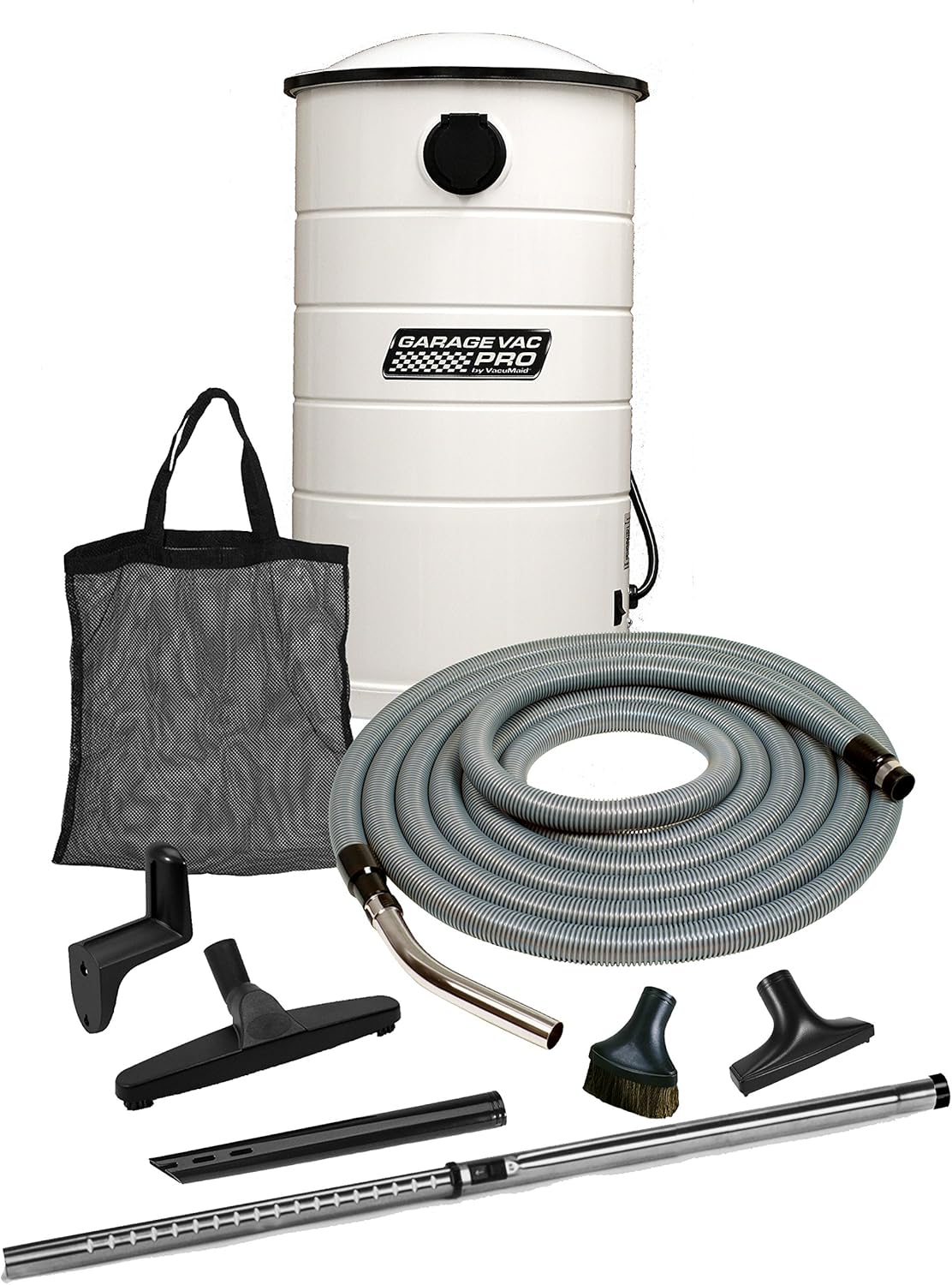 Professional Wall Mounted Utility and Garage Vacuum with 50 ft Hose and Tools H781