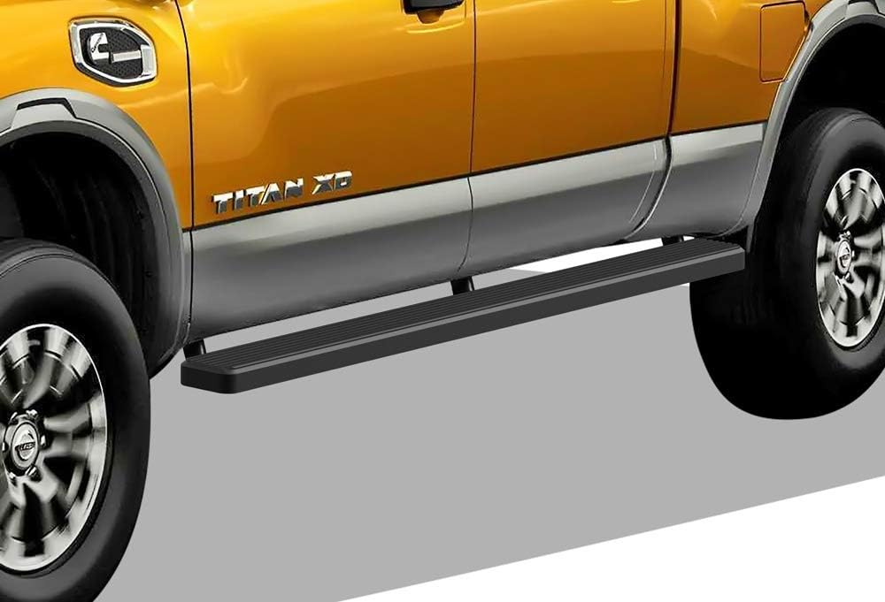 Silver 5 inches Running Boards Nerf Bars Side Steps Step Rails N9245