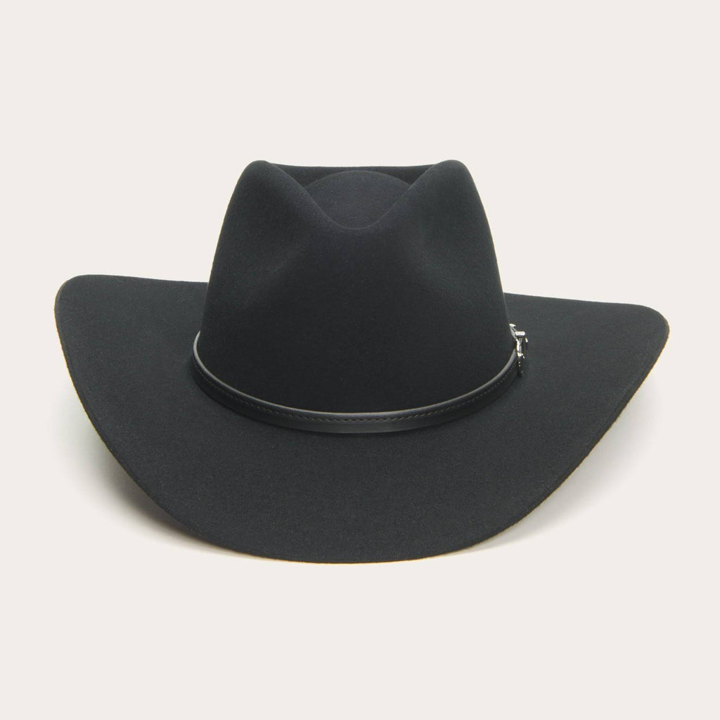 Black Buffalo Fur Hat K370