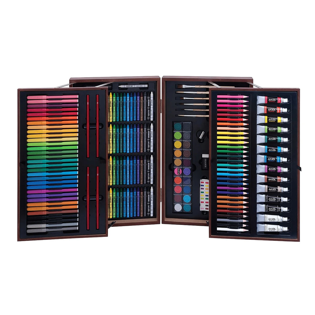 215 Piece Art Set in Wood Case V17547