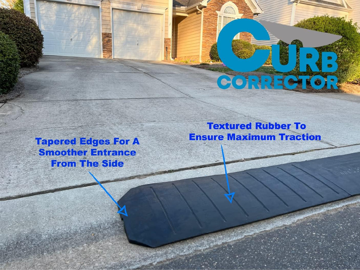3 Piece Expandable Set Heavy Duty Recycled Rubber Car Ramps D97214