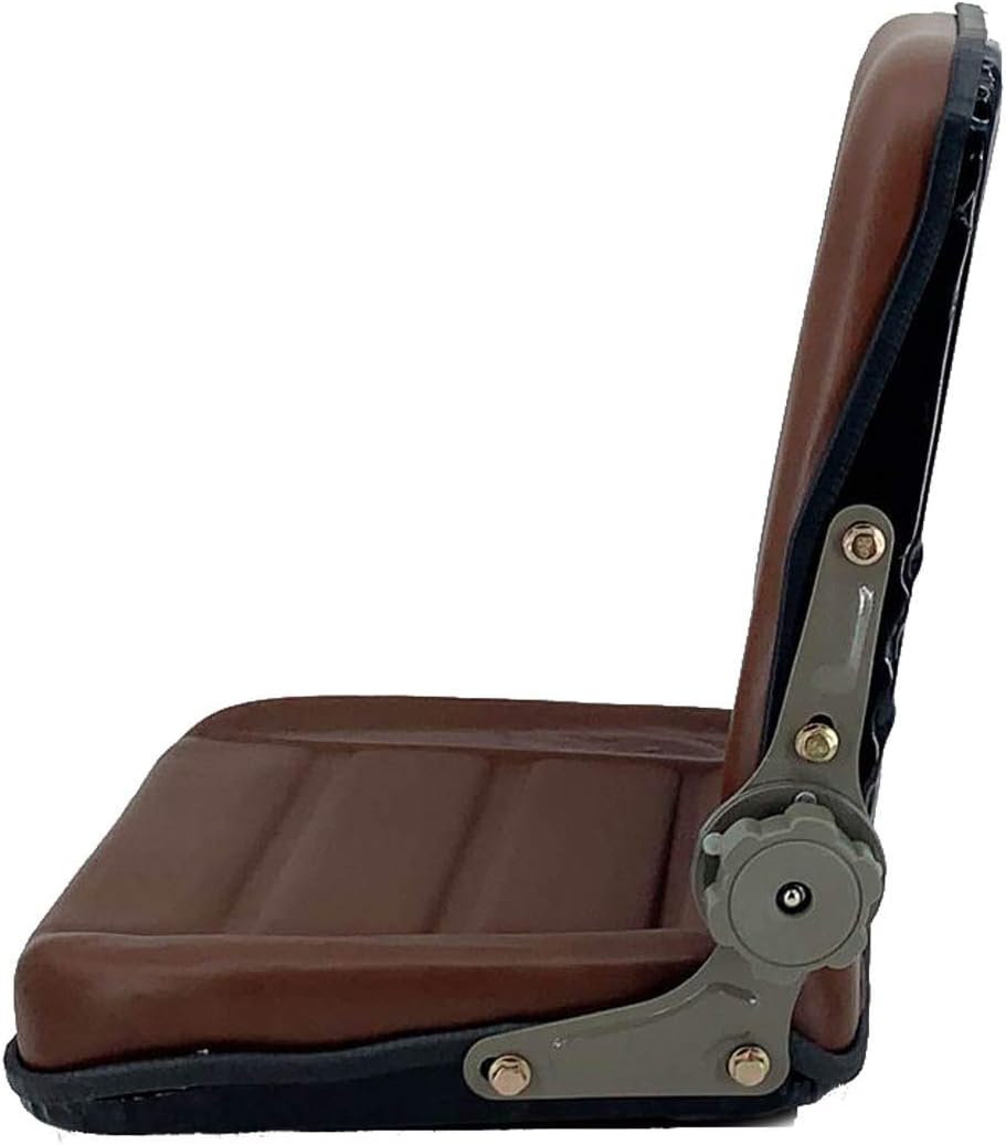 PVC Forklift Seat with 140° Adjustable Back J80036