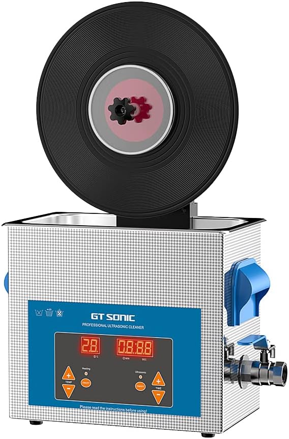 Vinyl Record Ultrasonic Cleaner with Records Bracket A635620