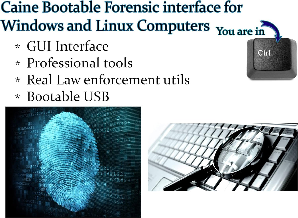 Linux Live Bootable Digital Forensics Utility Z1058