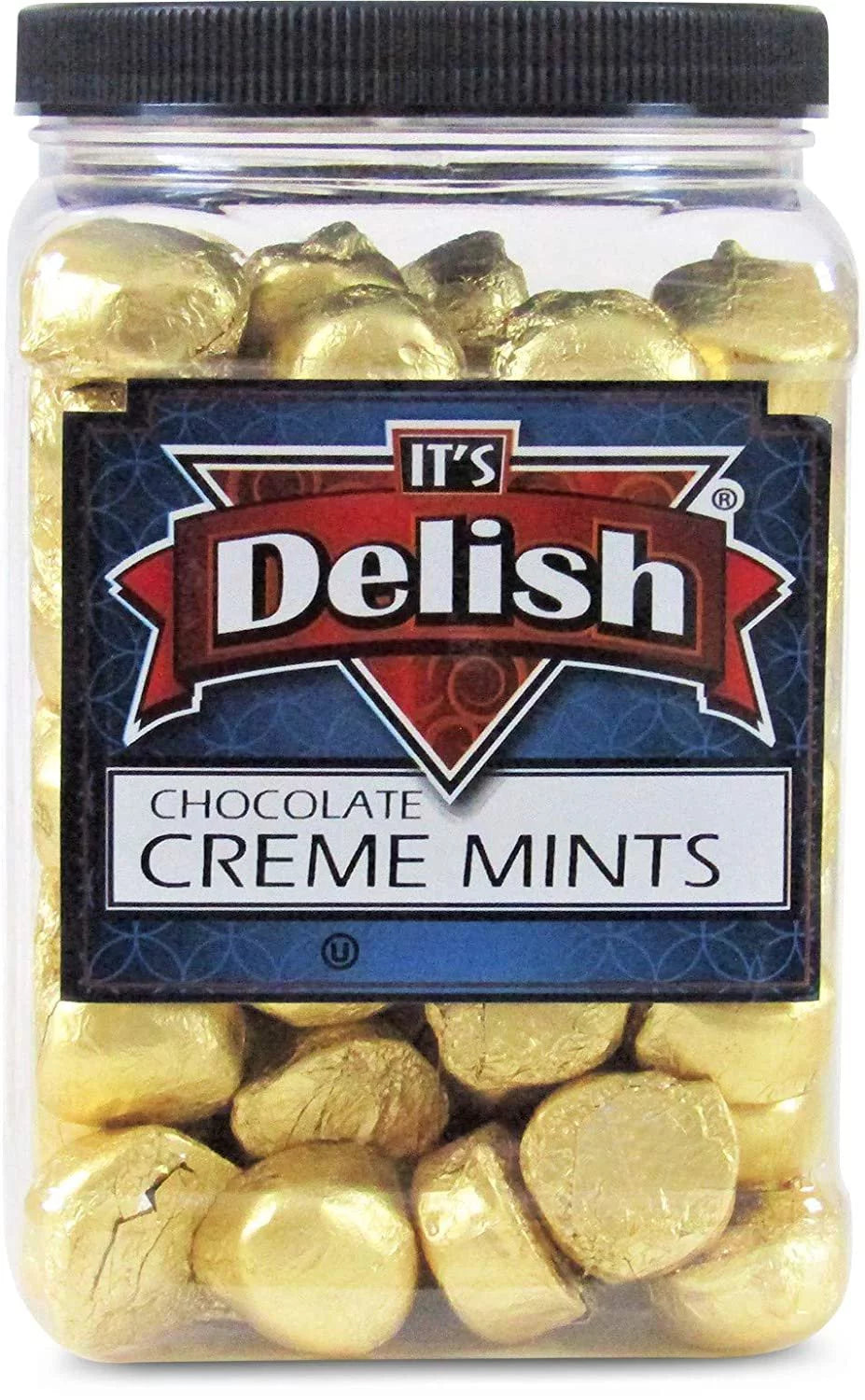 3 LBS Dark Chocolate Covered Mint Cream Individually Wrapped O299270