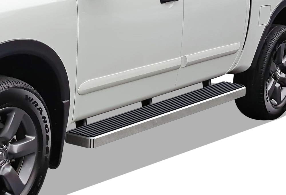 Silver 5 inches Running Boards Nerf Bars Side Steps Step Rails N9245