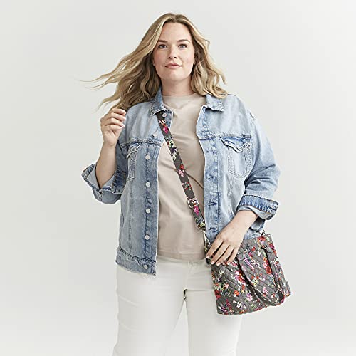Cotton Shoulder Satchel Purse T5356