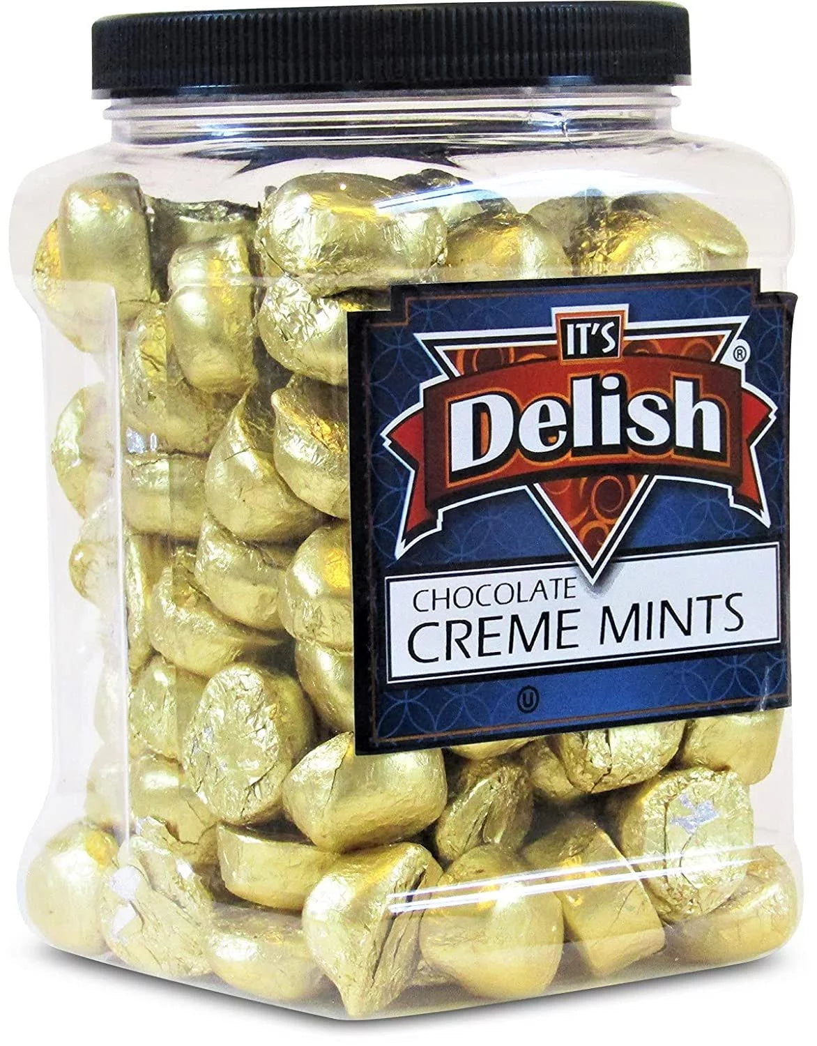3 LBS Dark Chocolate Covered Mint Cream Individually Wrapped O299270