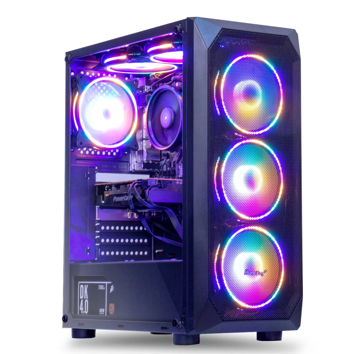 Gaming PC AMD Ryzen 5 5500 3.6GHz RTX 3060 12GB 16GB DDR4 3200 NVME 1T SSD A172