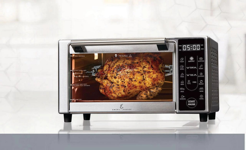 Stainless Steel Toaster Oven AirFryer, 1500 Watts X113