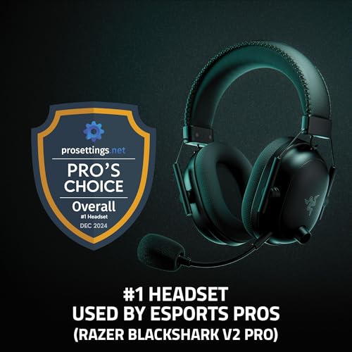 Black Wireless Gaming Headset with 50mm Drivers Q9681
