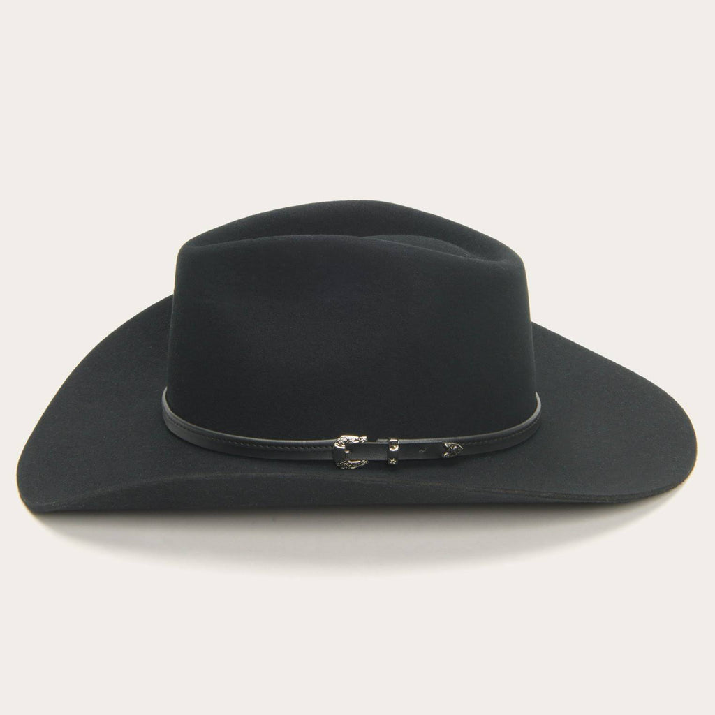 Black Buffalo Fur Hat K370