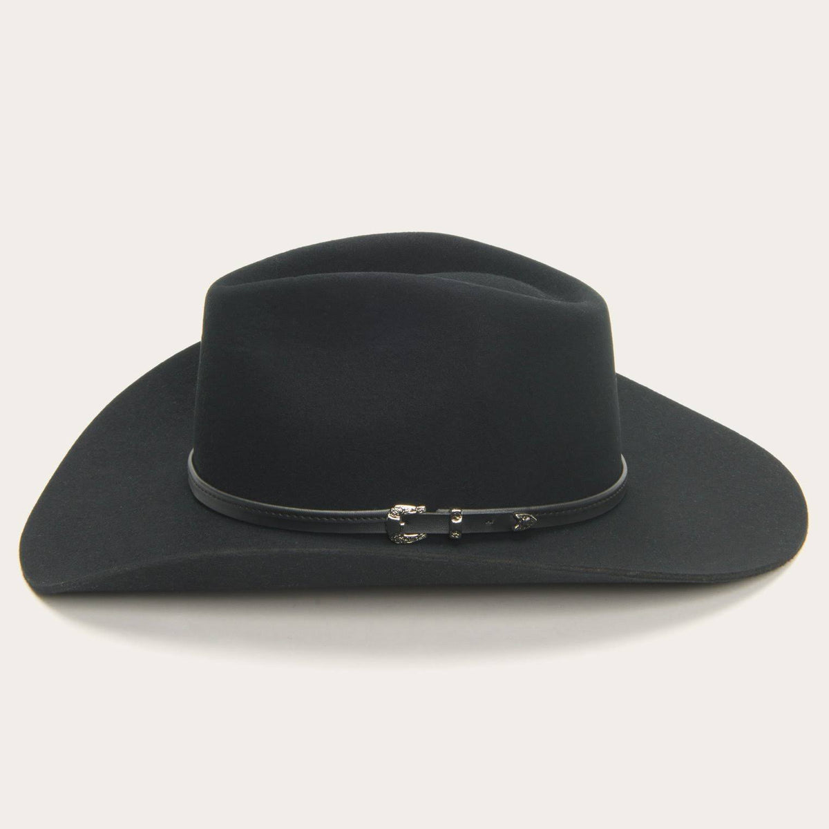Black Buffalo Fur Hat K370