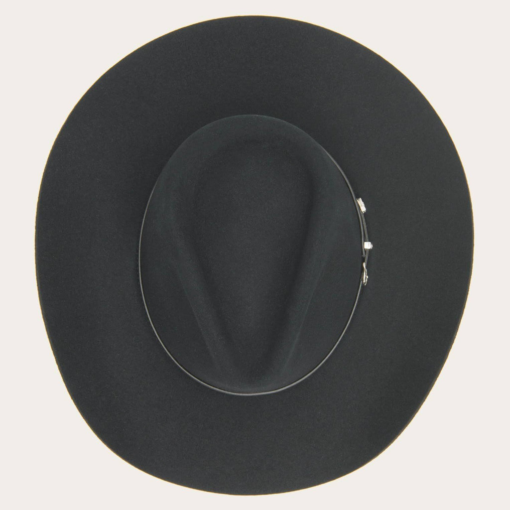 Black Buffalo Fur Hat K370
