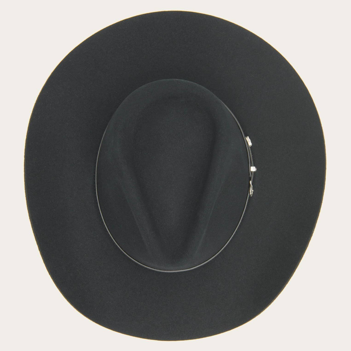 Black Buffalo Fur Hat K370