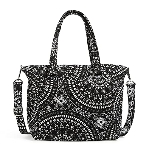 Cotton Shoulder Satchel Purse T5356