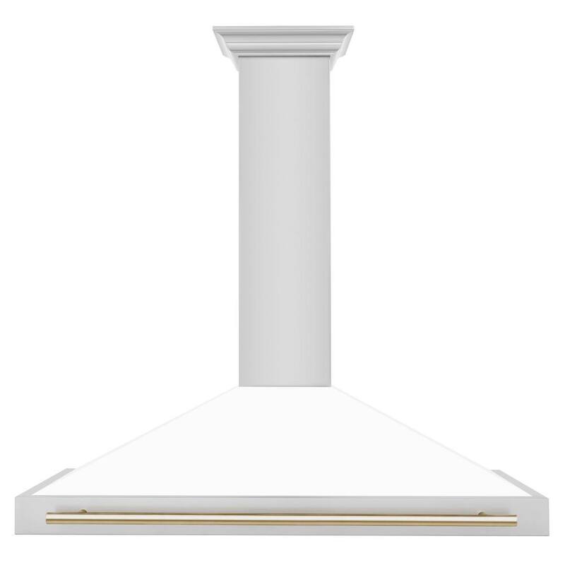48 in. 400 CFM Ducted Wall Mount Range Hood in Stainless Steel L838295