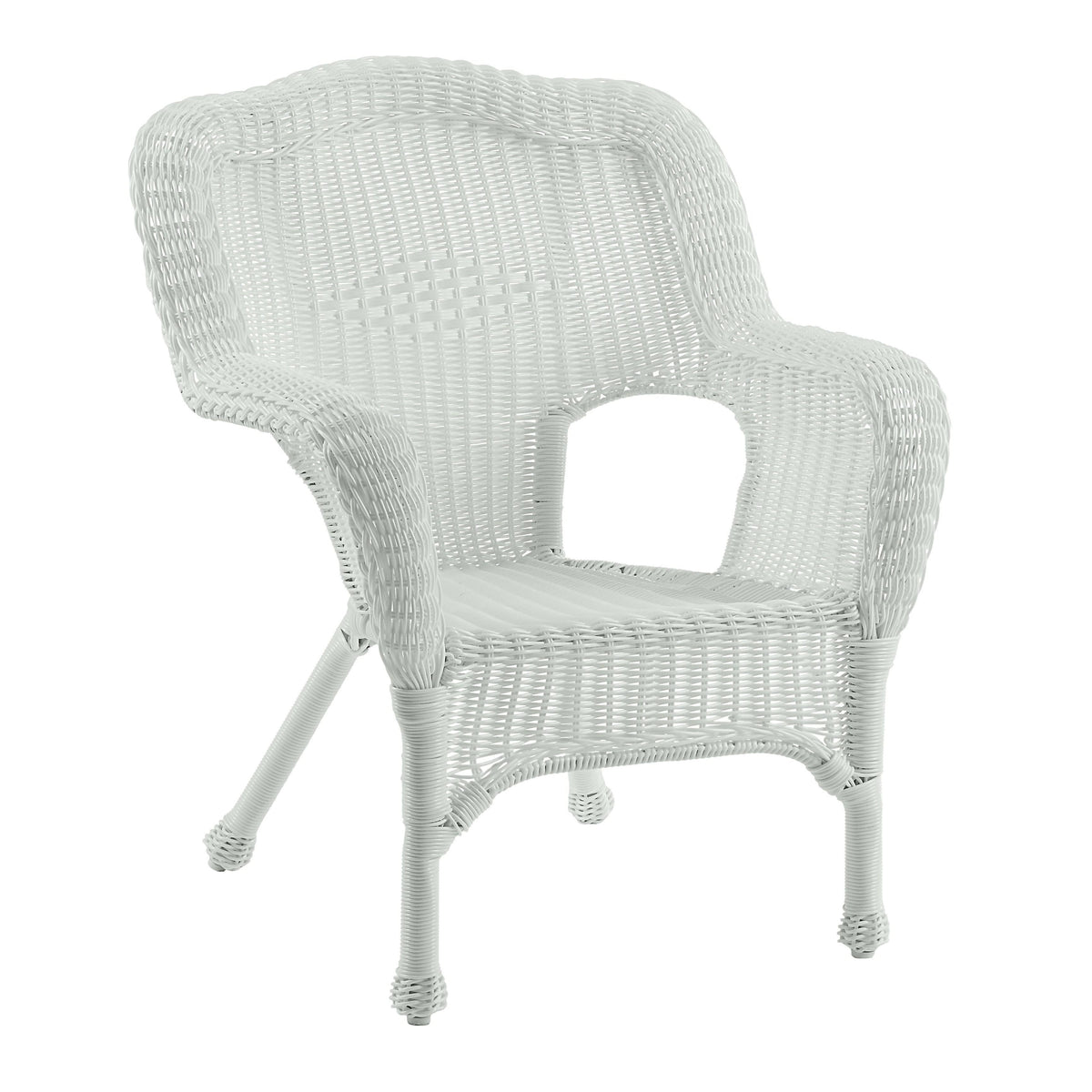 Mocha Wicker Resin Patio Chair M938