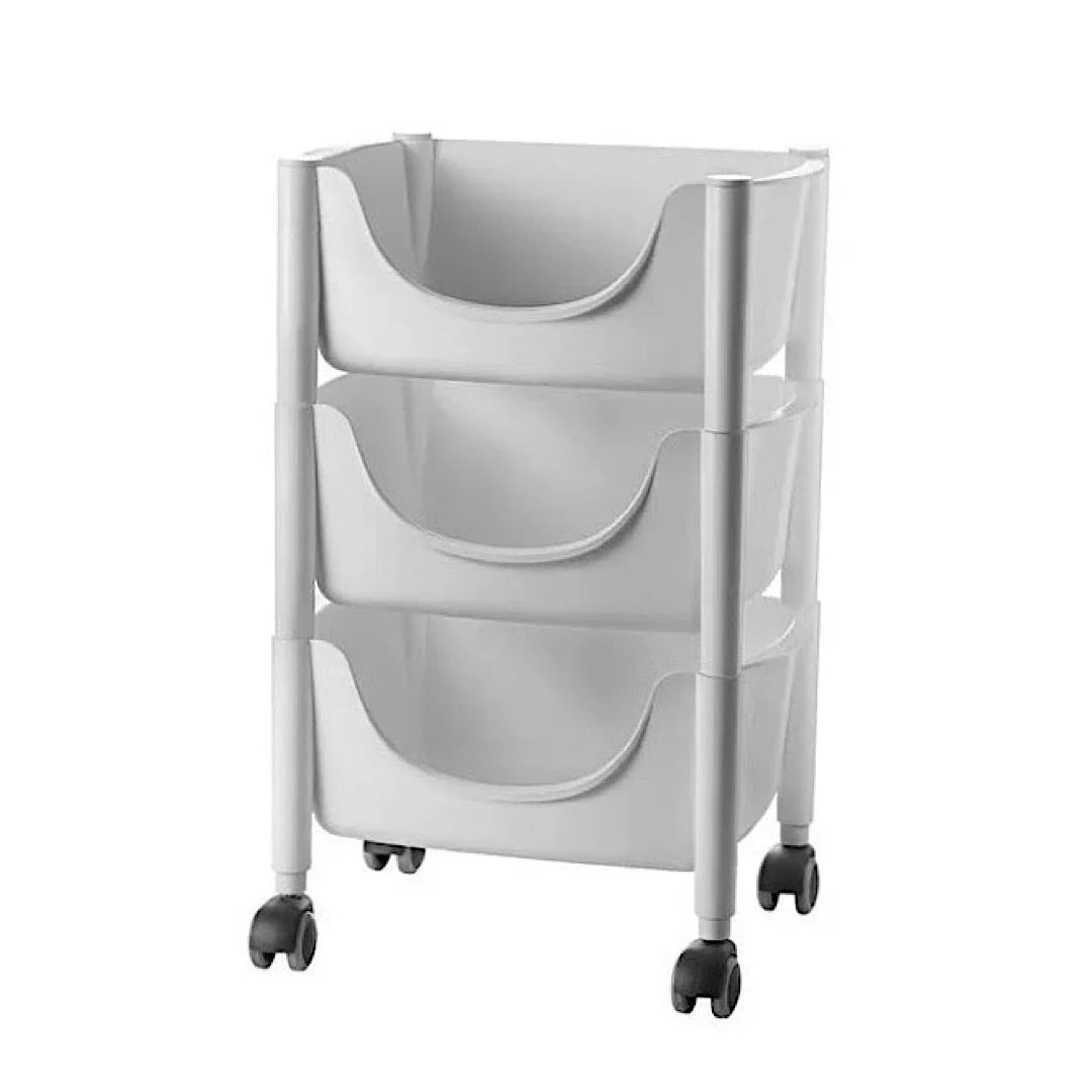 Matt Grey Trolley D7586