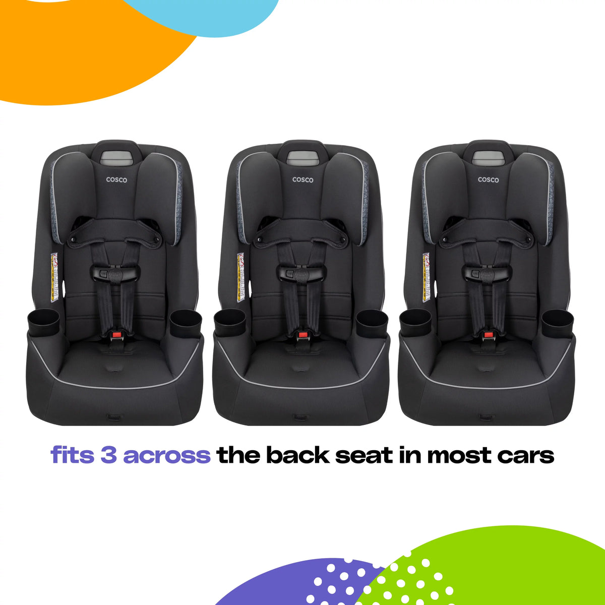 Kids All-in-One Convertible Car Seat I72596