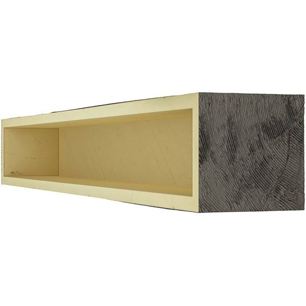 Sandblasted Faux Wood Fireplace Mantel Y83731