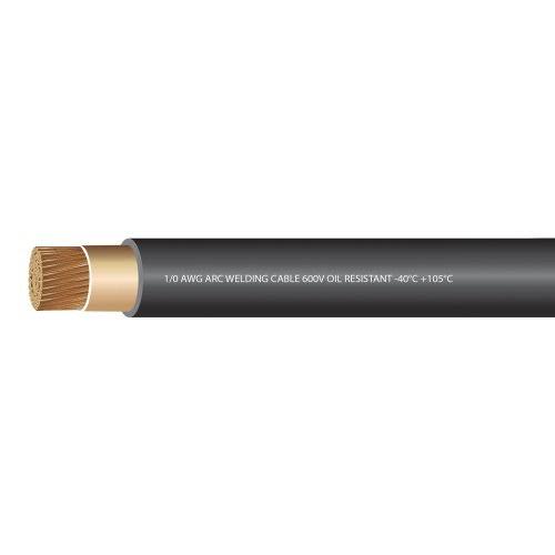 Black 20 Feet Welding Cable L659148