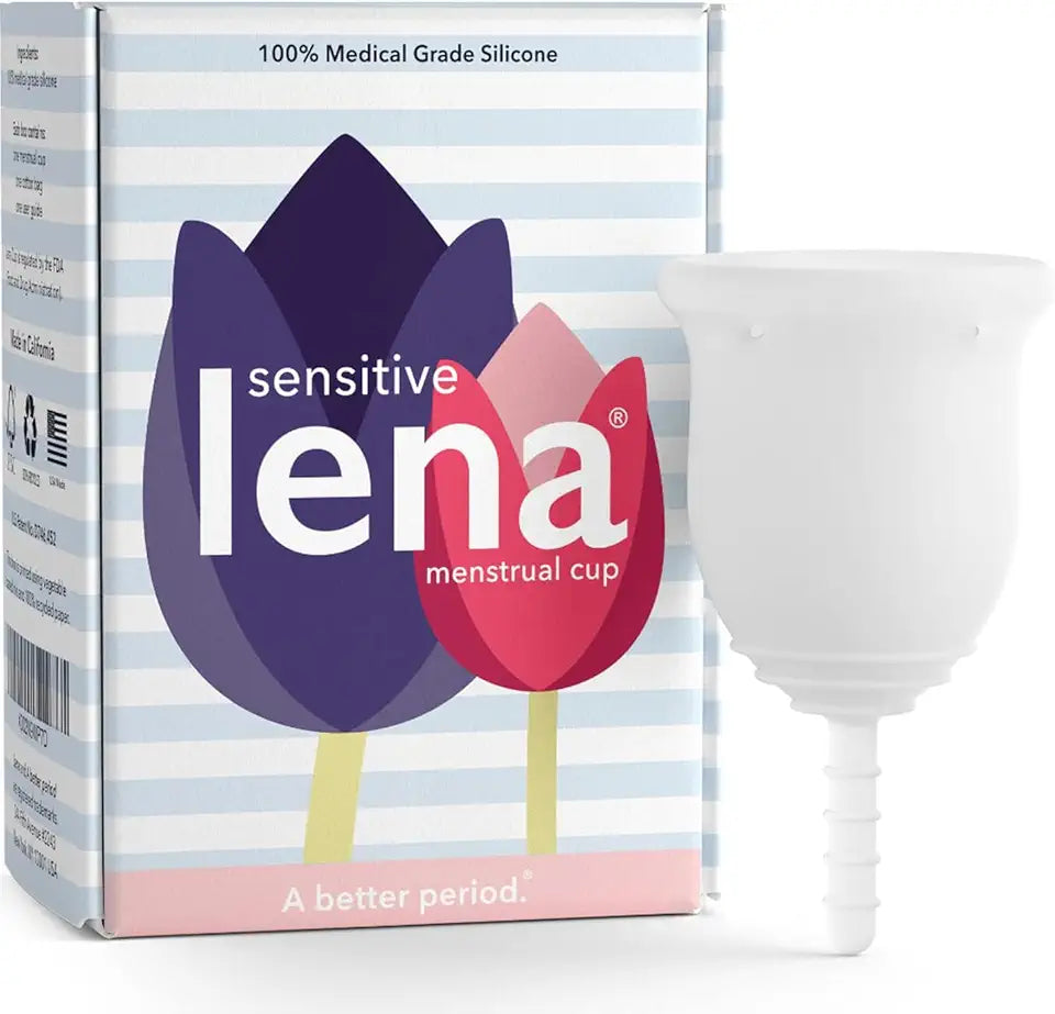 Soft Reusable Silicone Menstrual Cup Small Clear Y595
