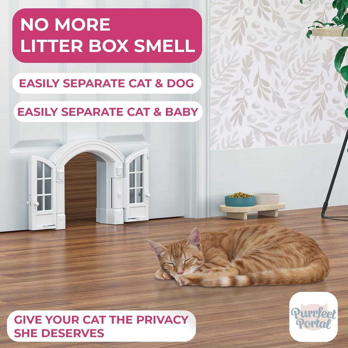 Cat Door for Cats Up to 20 lbs O185